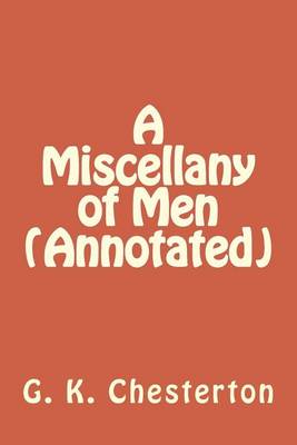 Book cover for A Miscellany of Men (Annotated)