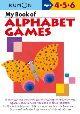 Book cover for Kumon My Book of Alphabet Games