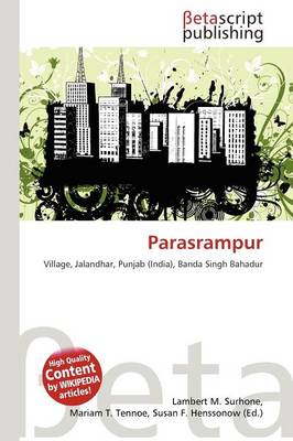 Book cover for Parasrampur