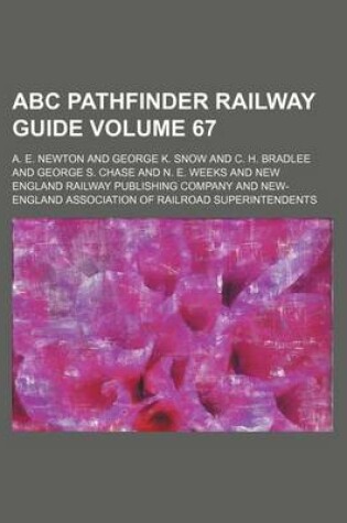 Cover of ABC Pathfinder Railway Guide Volume 67