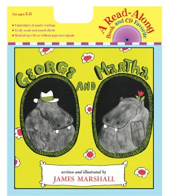 Book cover for George and Martha Book & Cd