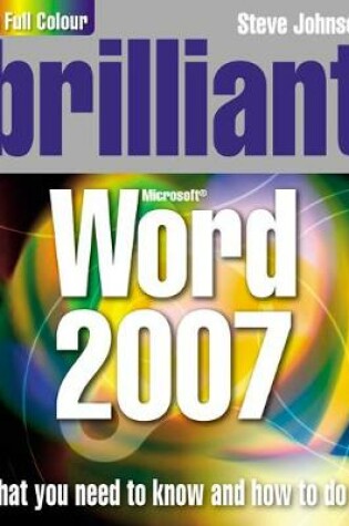 Cover of Brilliant Word 2007