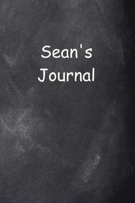 Cover of Sean Personalized Name Journal Custom Name Gift Idea Sean