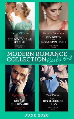 Book cover for Modern Romance June 2020 Books 5-8