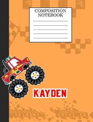 Book cover for Composition Notebook Kayden