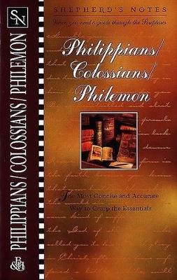 Book cover for Philippians, Colossians, Philemon