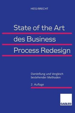 Cover of State of the Art des Business Process Redesign