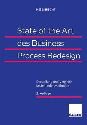 Book cover for State of the Art des Business Process Redesign