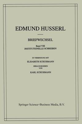 Book cover for Briefwechsel