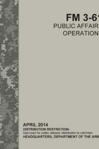 Cover of FM 3-61 Public Affairs Operations