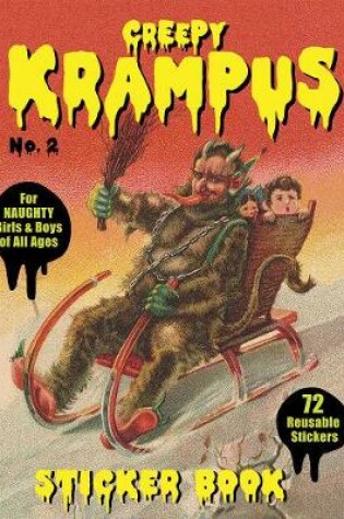 Cover of Creepy Krampus Sticker Book No. 2