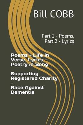 Book cover for Poems - Life in Verse. Lyrics - Poetry in Song