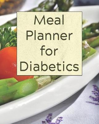 Book cover for Meal Planner for Diabetics