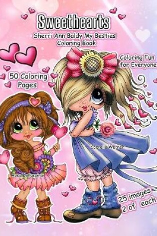 Cover of Sweethearts Sherri Ann Baldy My Besties Coloring Book