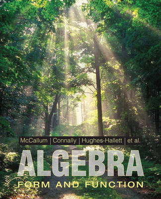 Book cover for Algebra, Form and Function