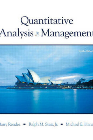 Cover of Quantitative Analysis for Management Value Package (Includes POM-Qm V 3 for Windows Manual and CD POM)