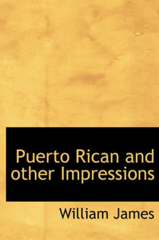 Cover of Puerto Rican and Other Impressions