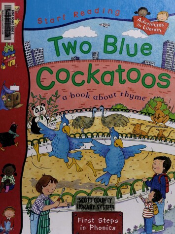 Book cover for Two Blue Cockatoos