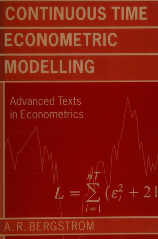 Cover of Continuous Time Econometric Modelling