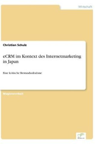 Cover of eCRM im Kontext des Internetmarketing in Japan