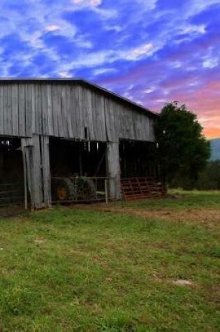 Cover of Notebook Old Rural Farm Barn