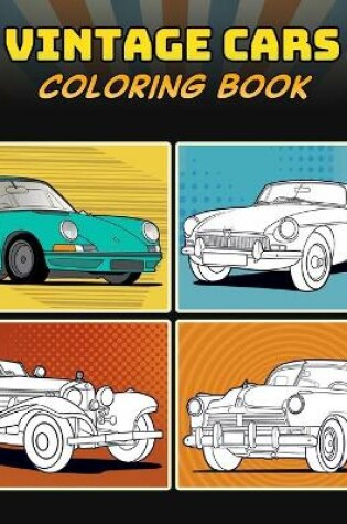 Cover of Vintage Cars Coloring Book
