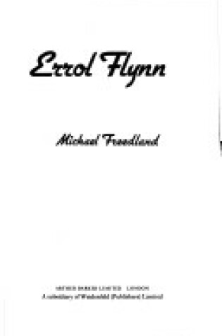 Cover of Errol Flynn