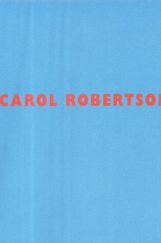 Cover of Carol Robertson