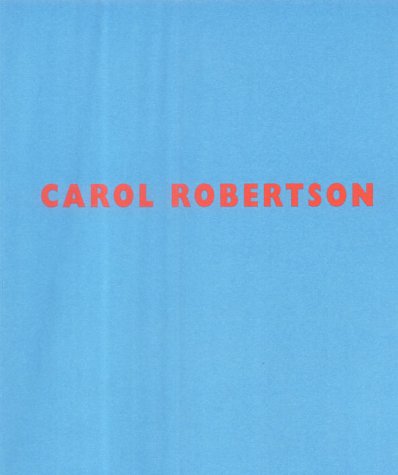 Book cover for Carol Robertson