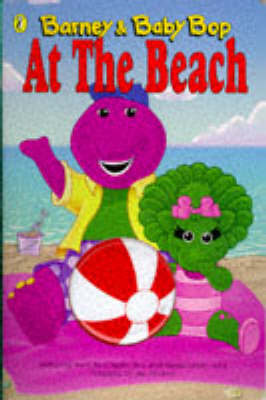 Book cover for Barney and Baby Bop at the Beach