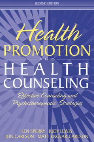 Cover of Health Promotion and Health Counseling