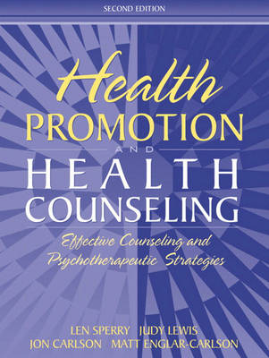 Book cover for Health Promotion and Health Counseling