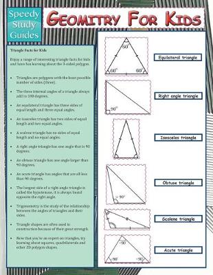Cover of Geometry For Kids (Speedy Study Guide)