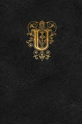 Cover of Old English Monogram Journal - Letter U