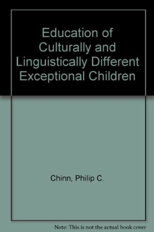 Cover of Education of Culturally and Linguistically Different Exceptional Children
