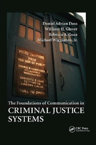 Cover of The Foundations of Communication in Criminal Justice Systems