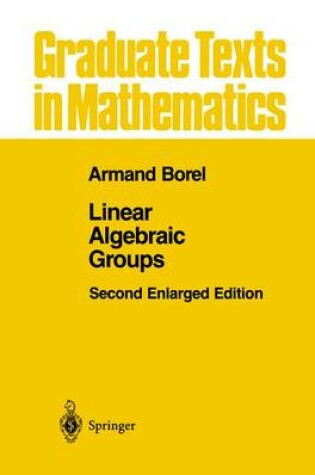 Cover of Linear Algebraic Groups