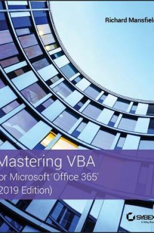 Cover of Mastering VBA for Microsoft Office 365 – 2019 Edition