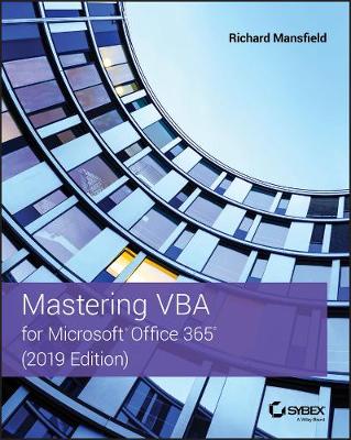 Book cover for Mastering VBA for Microsoft Office 365 – 2019 Edition