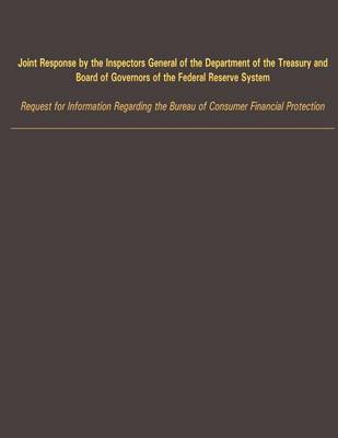 Book cover for Request for Information Regarding the Bureau of Consumer Financial Protection