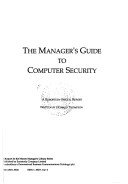 Book cover for The Manager's Guide to Computer Security