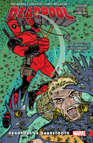 Book cover for Deadpool: World's Greatest Vol. 3: Deadpool Vs. Sabretooth