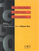 Book cover for The Sourcebook of Zip Code Demographics