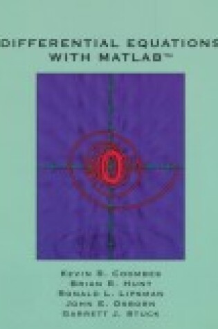 Cover of Differential Equations with Matlab