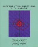 Book cover for Differential Equations with Matlab