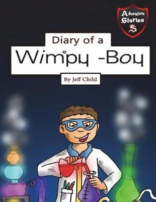 Book cover for Diary of a Wimpy Boy