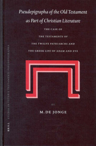 Cover of Pseudepigrapha of the Old Testament as Part of Christian Literature