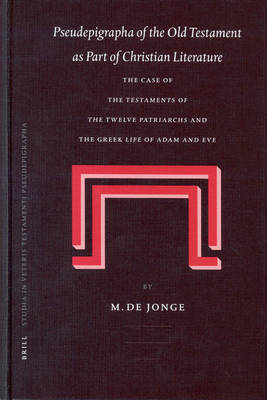 Book cover for Pseudepigrapha of the Old Testament as Part of Christian Literature