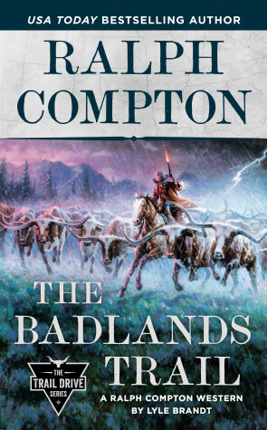 Book cover for Ralph Compton The Badlands Trail