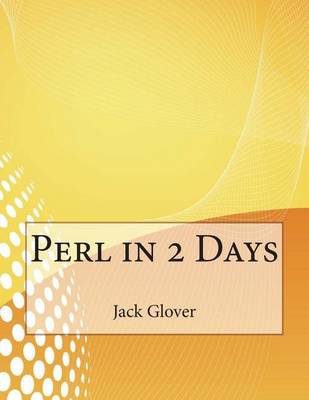 Book cover for Perl in 2 Days